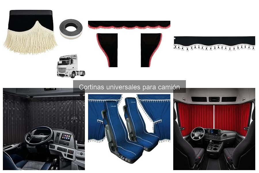 Errores comunes al elegir cortinas universales para camiones