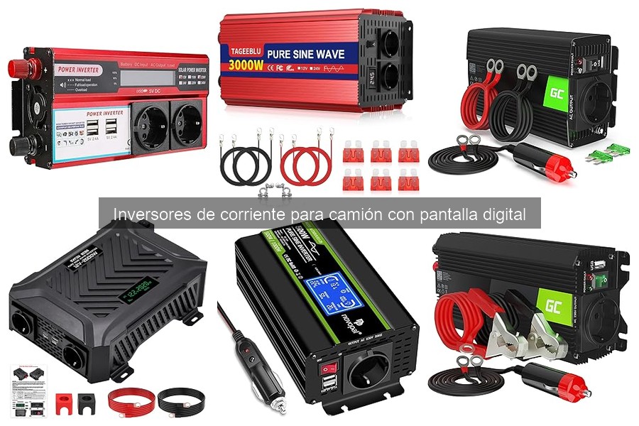 Errores comunes al elegir un inversor de corriente para camión