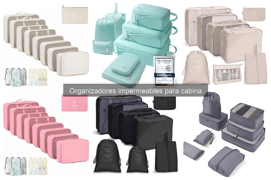 Errores comunes al usar organizadores impermeables para cabina