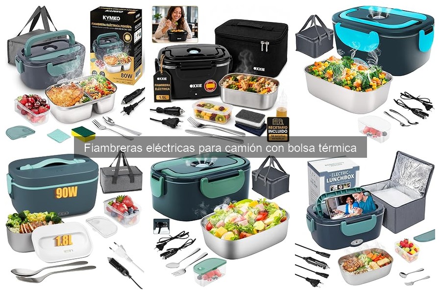 Fiambreras eléctricas con bolsa térmica: ¿realmente valen la pena?