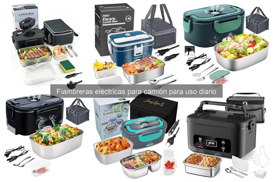 Fiambreras eléctricas para camión: ¿Qué son y cómo funcionan?