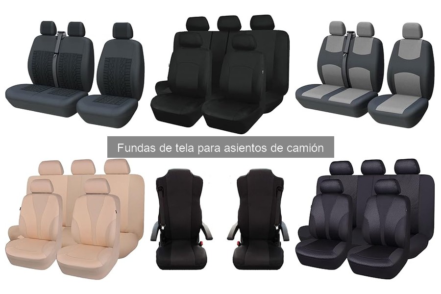 Fundas de tela para asientos de camión: ¿Qué son y características?