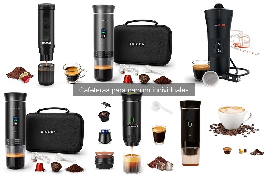 Guía de compra de cafeteras individuales para camión