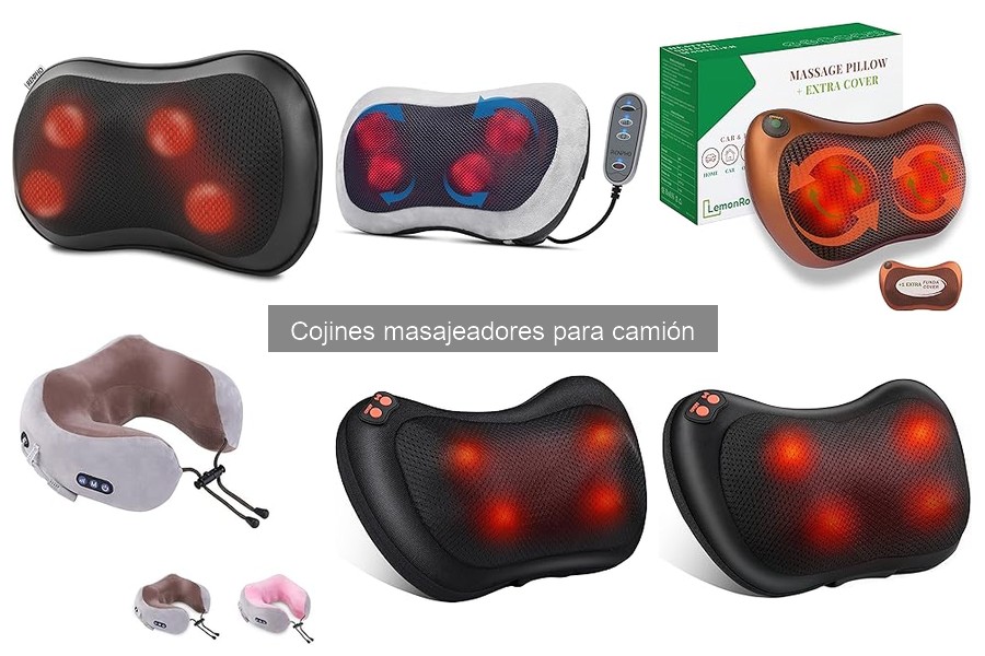 Guía de compra de cojines masajeadores para camiones