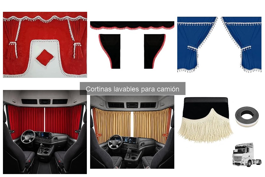 Guía de compra de cortinas lavables para camiones