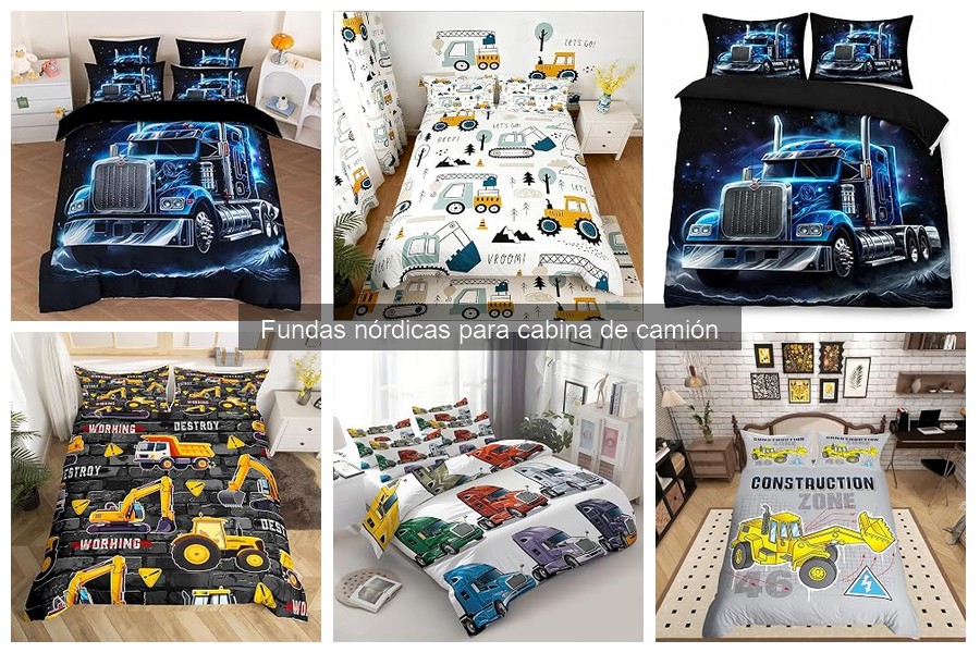 Guía de compra de fundas nórdicas para cabina de camión