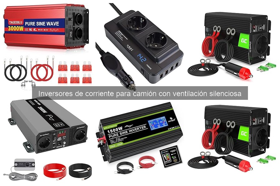 Guía de compra de inversores de corriente silenciosos para camión