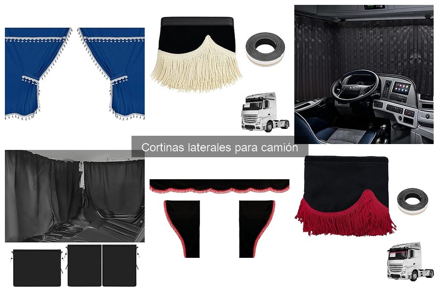 Guía de instalación de cortinas laterales para camiones