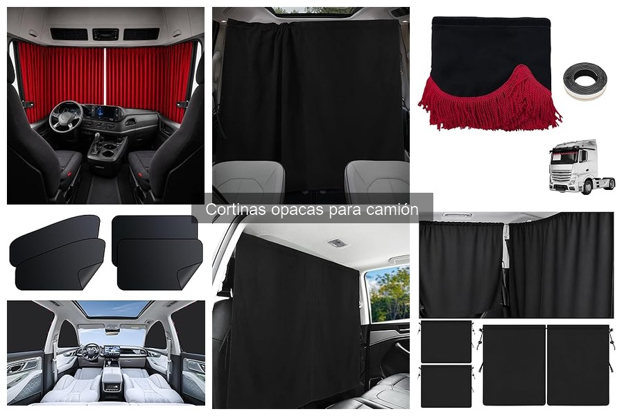 Guía de Instalación de Cortinas Opacas para Camiones