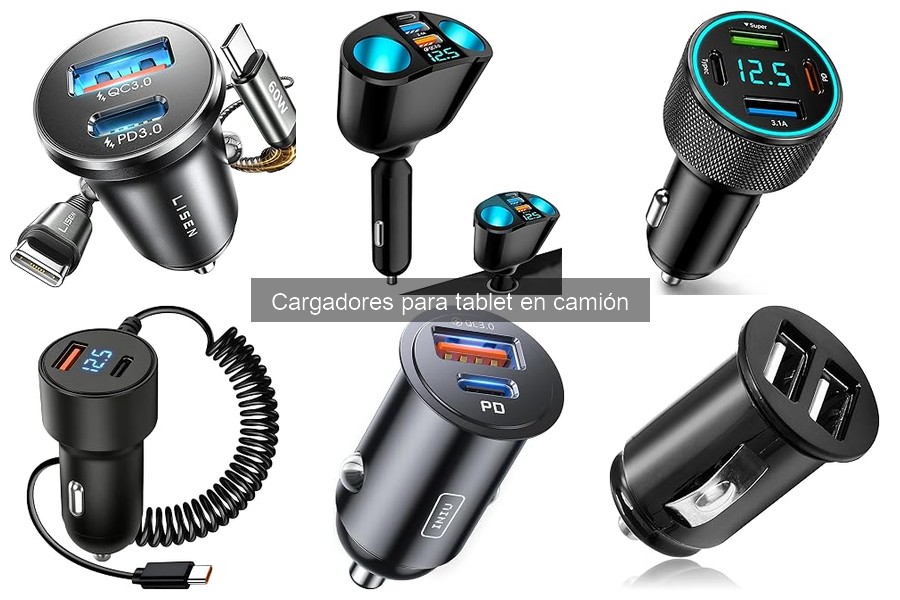 Guía para Elegir Cargadores para Tablet en Camión