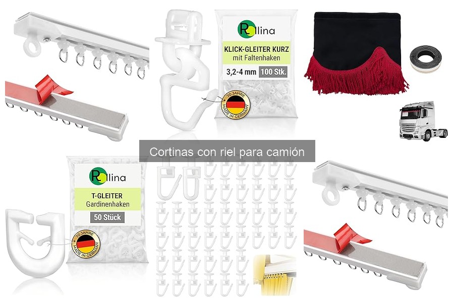 Guía para Elegir Cortinas con Riel para Tu Camión