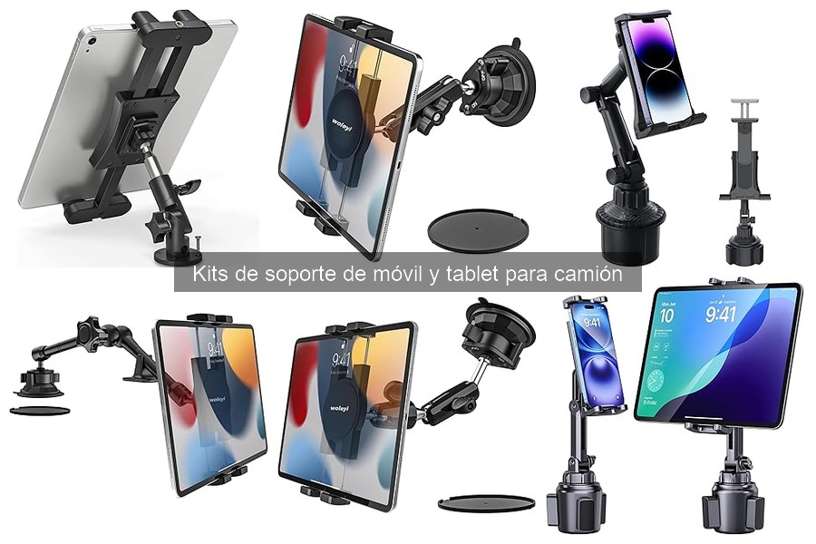 Guía para elegir el mejor kit de soporte de móvil para camión