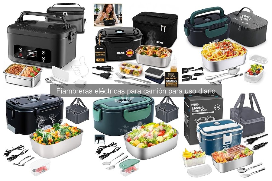 Guía para elegir fiambreras eléctricas para camión