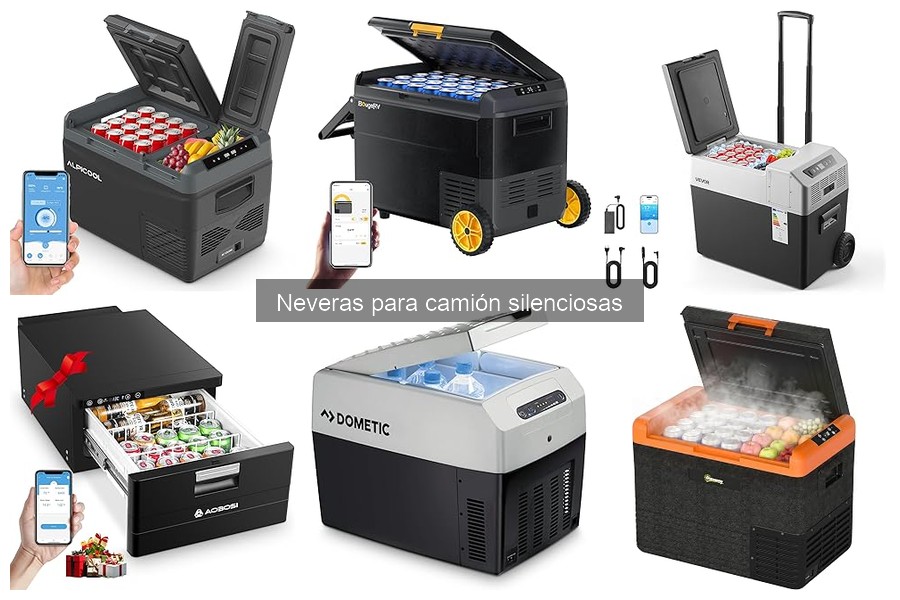 Guía para elegir la nevera silenciosa ideal para tu camión