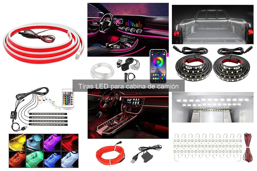 Guía para elegir tiras LED para la cabina de tu camión