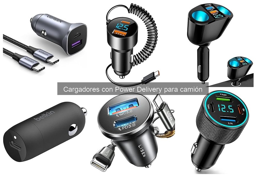 Guía para instalar un cargador con Power Delivery en tu camión