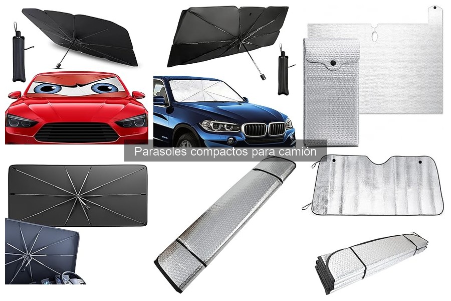 Instalación de parasoles compactos para camiones en 5 pasos