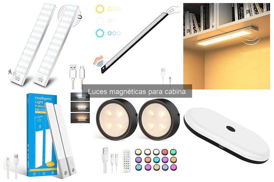 Instalación Fácil de Luces Magnéticas para la Cabina del Camión