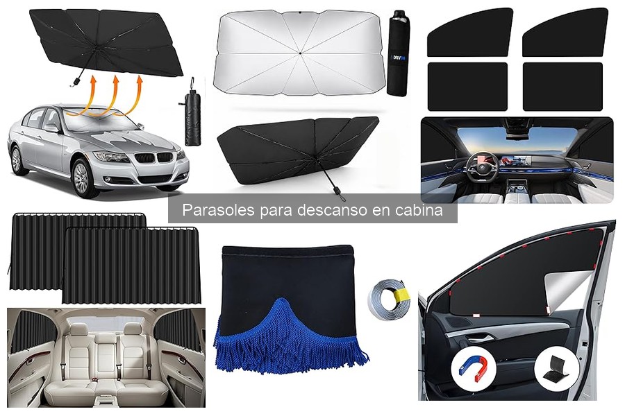 Instalación fácil de un parasol en la cabina de tu camión