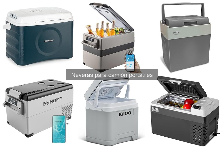 Instrucciones de Uso para Neveras Portátiles de Camión