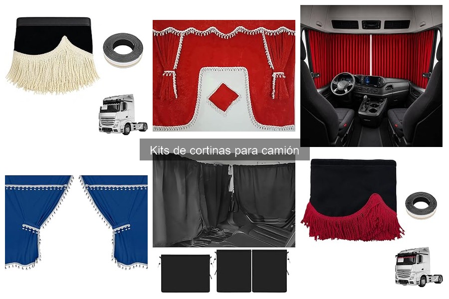 Kits de cortinas personalizables para camiones: guía completa