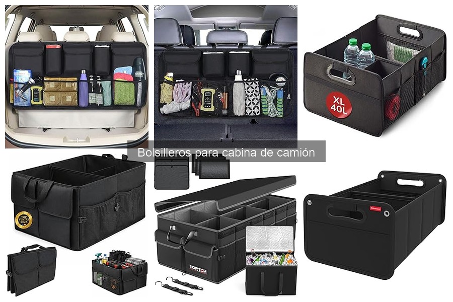 La guía para elegir el mejor bolsillero para cabina de camión