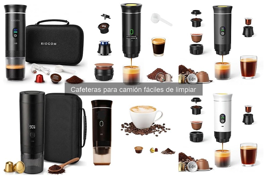 Las mejores cafeteras para camiones fáciles de usar