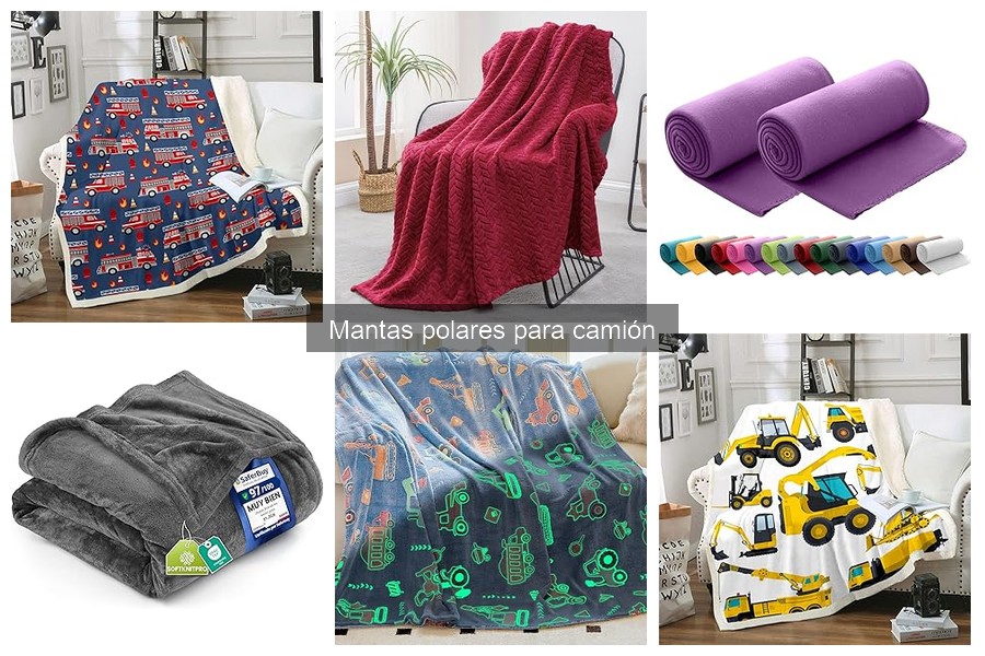 Las mejores mantas polares para camioneros recomendadas