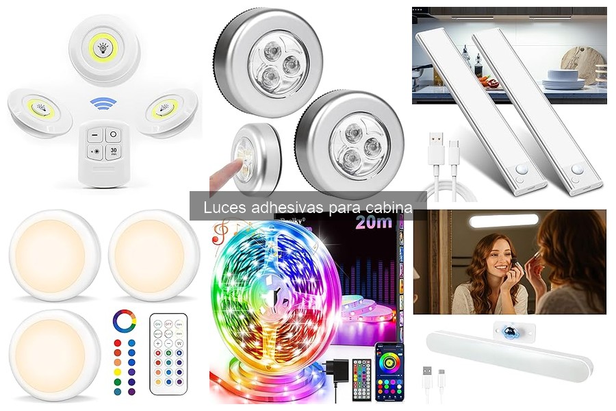 Luces Adhesivas para Cabina de Camión: ¿Qué Son y Cómo Usarlas?