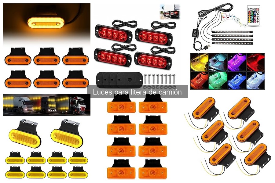 Luces para litera de camión: ¿qué son y cómo se usan?