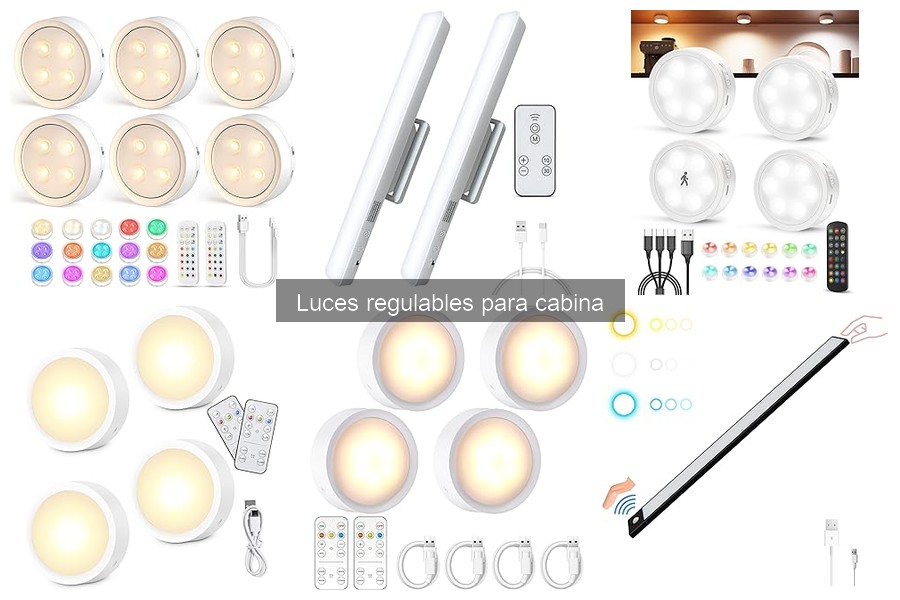 Luces regulables vs. luces LED para cabina: ¿Cuál elegir?