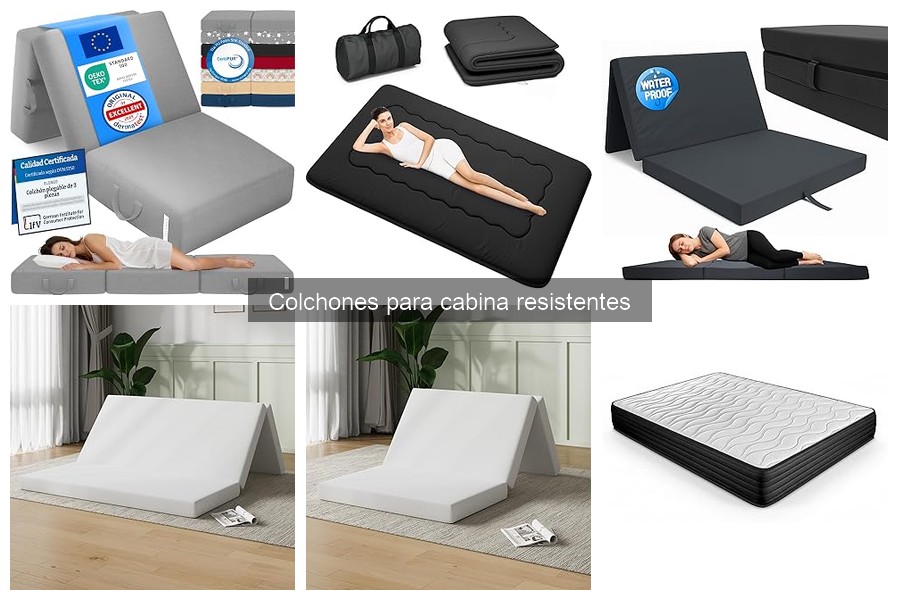 Mantén tu colchón para cabina resistente en perfecto estado