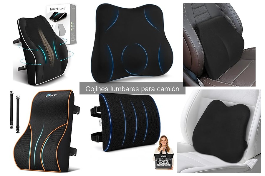 Mantenimiento de cojines lumbares para camión: Cuidados esenciales