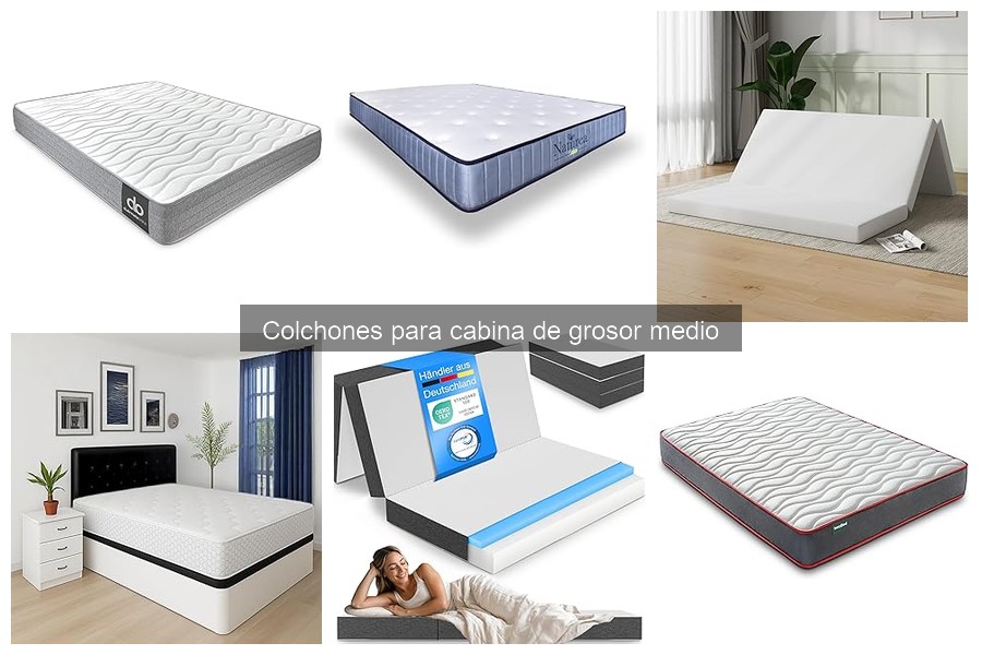 Mantenimiento de colchones para cabina de grosor medio