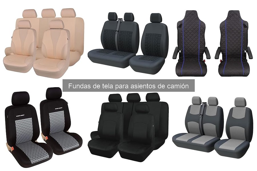 Mantenimiento de Fundas de Tela para Asientos de Camión