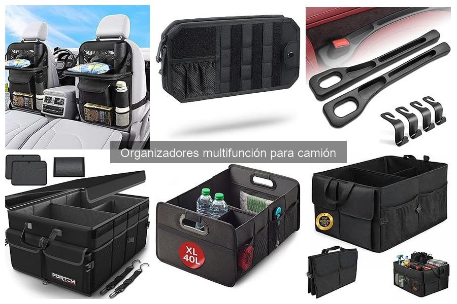 Mantenimiento de organizadores multifunción para camiones