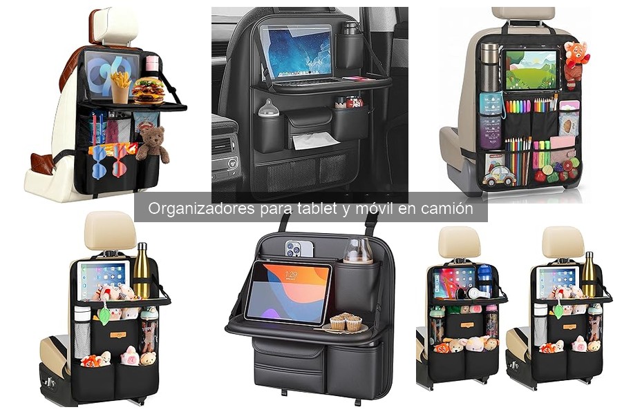 Mantenimiento de organizadores para tablet en camiones