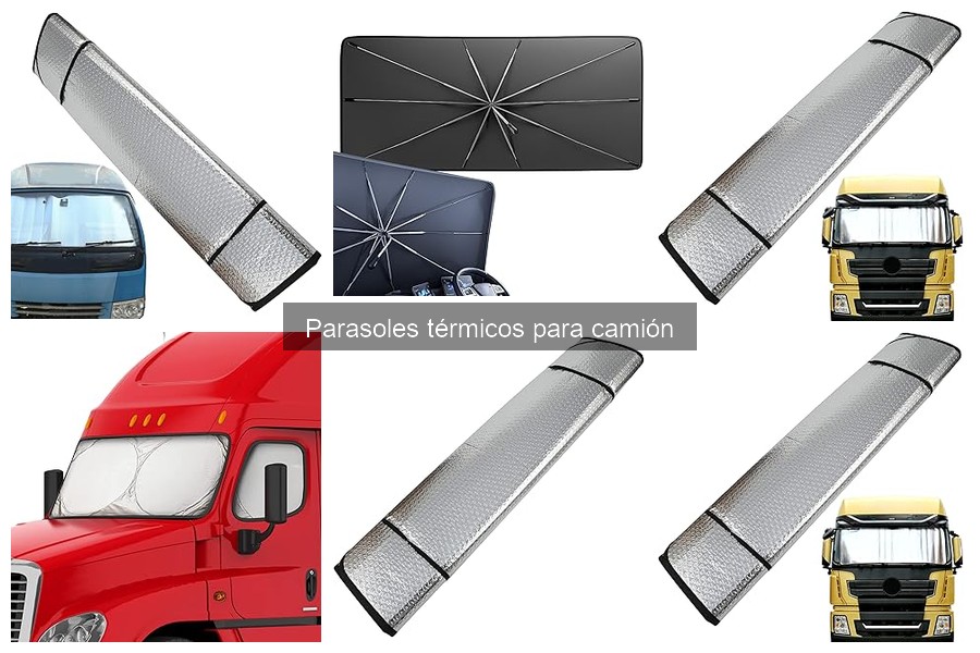 Mantenimiento de parasoles térmicos para camiones: Guía esencial