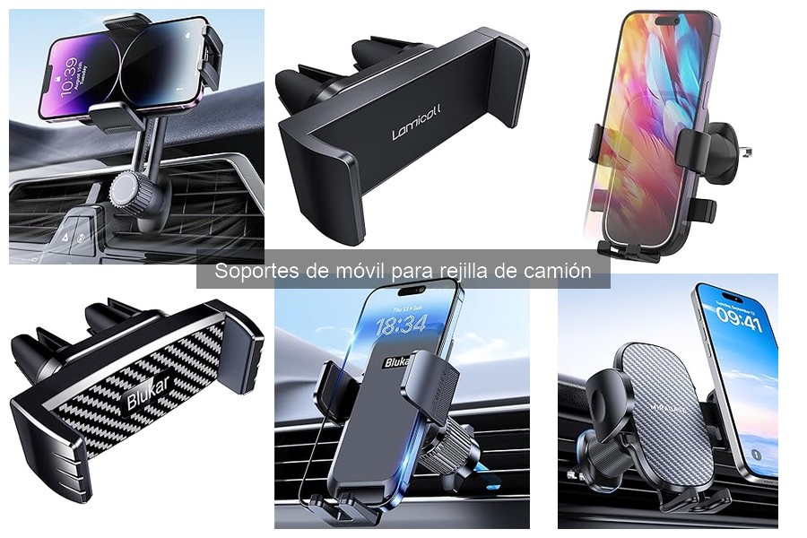 Mantenimiento de Soportes de Móvil para Rejilla de Camión