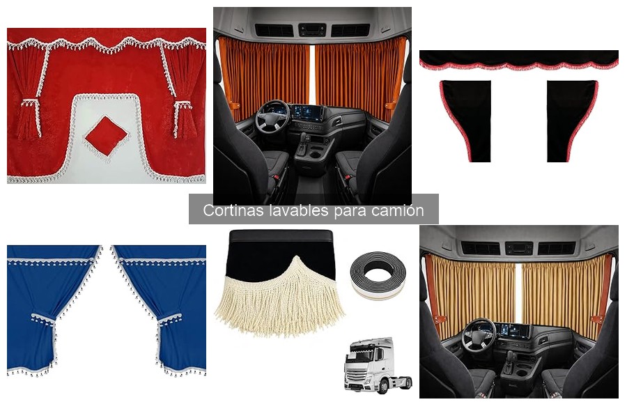 Mantenimiento y limpieza de cortinas lavables para camiones