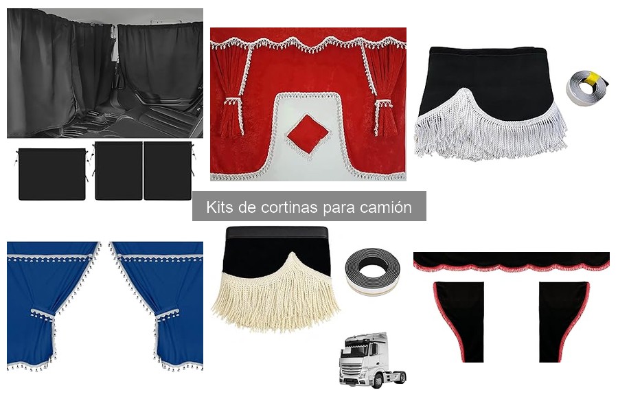 Mantenimiento y limpieza de kits de cortinas para camión
