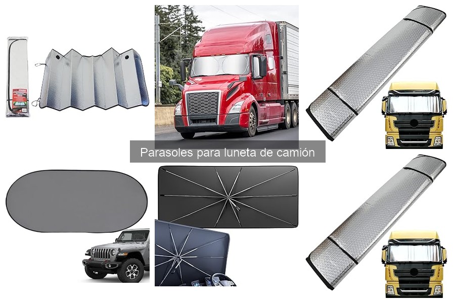 Medidas Estándar de Parasoles para Luneta de Camión