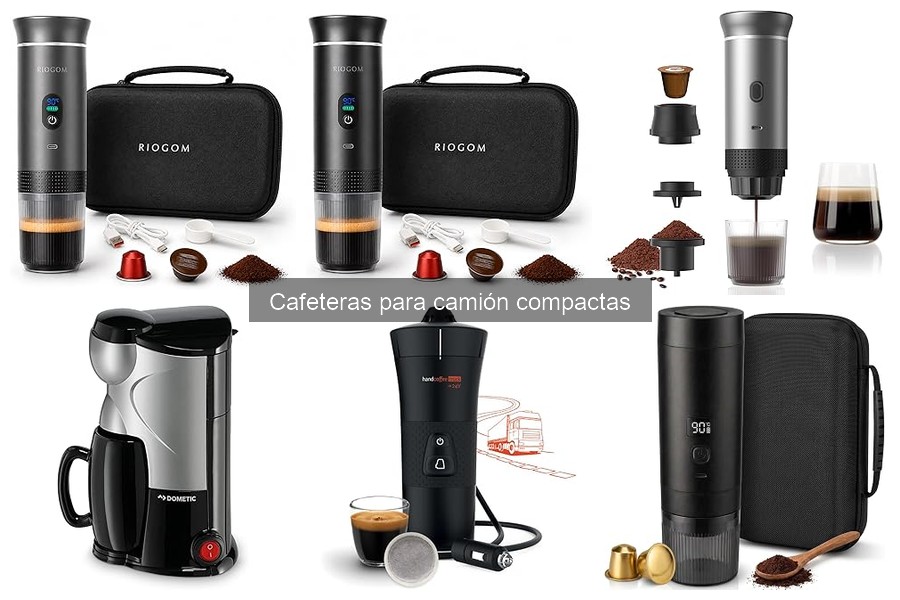 Mejores cafeteras compactas para camiones en 2023