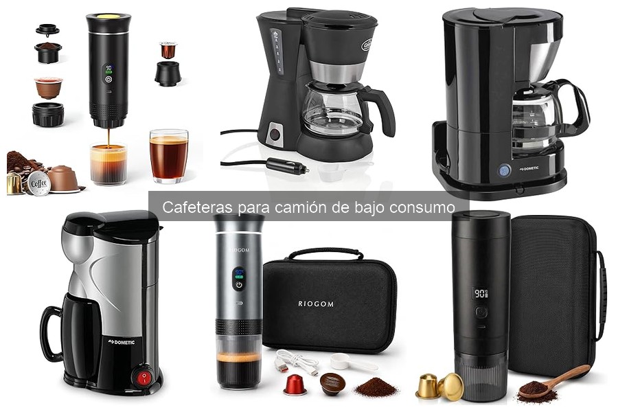 Mejores cafeteras de bajo consumo para camioneros en 2023