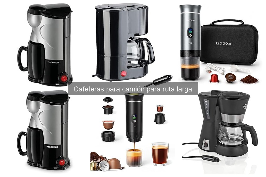 Mejores cafeteras para camión en rutas largas: comparativa