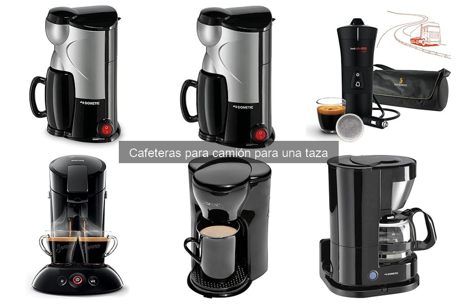 Mejores cafeteras para camión para una taza en 2023