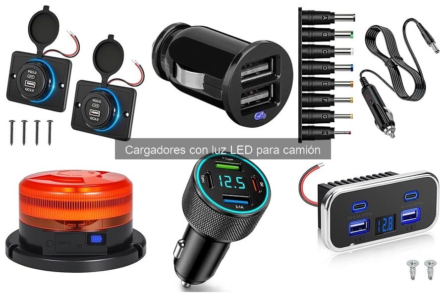 Mejores Cargadores con Luz LED para Camiones: Comparativa 2023