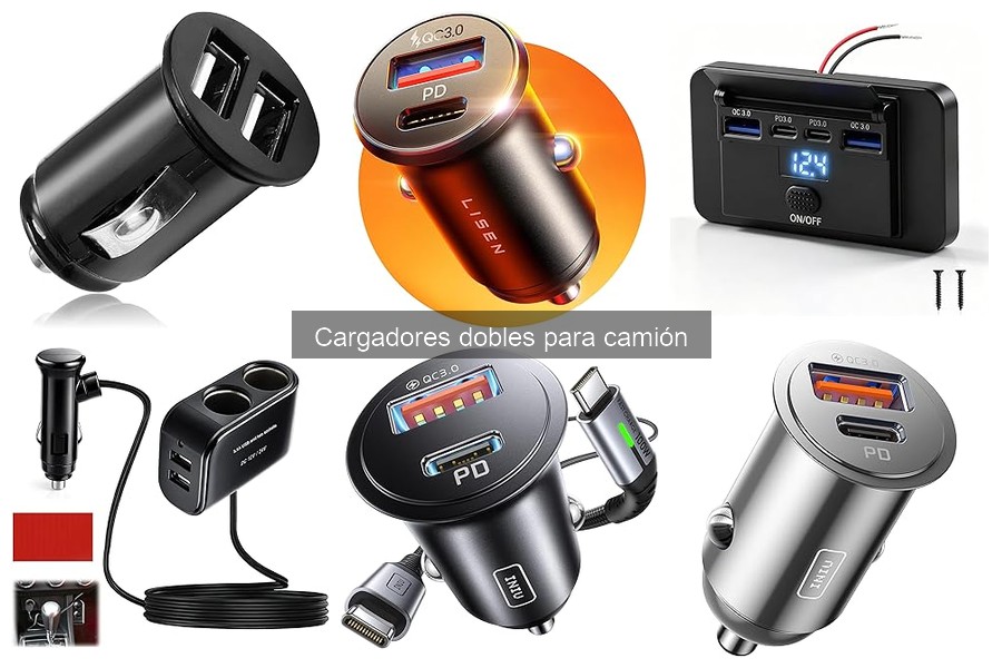 Mejores cargadores dobles para camiones en 2023