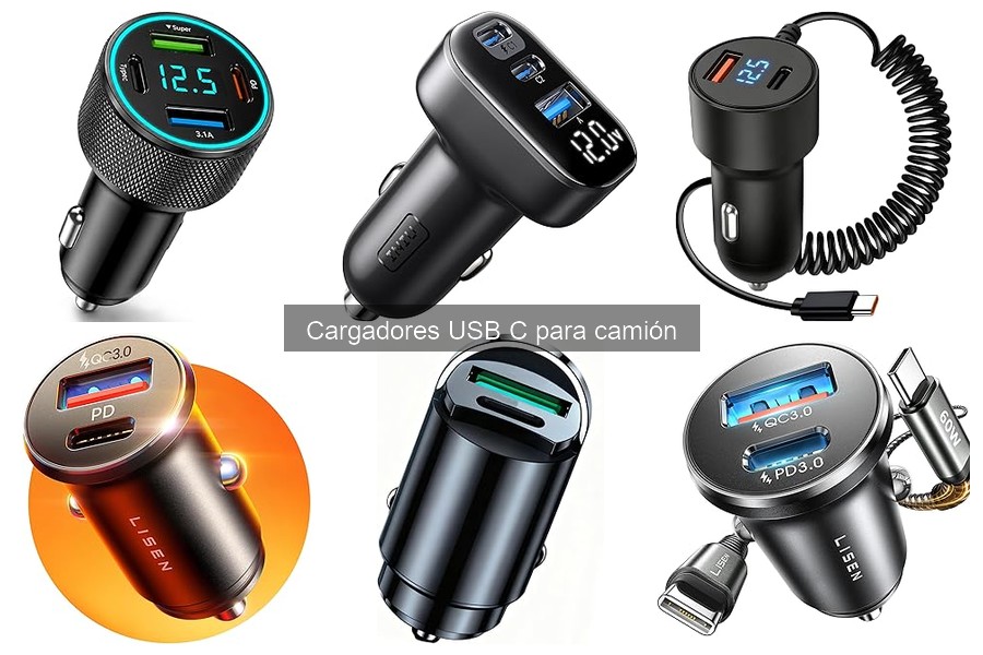 Mejores cargadores USB C para camiones en 2023