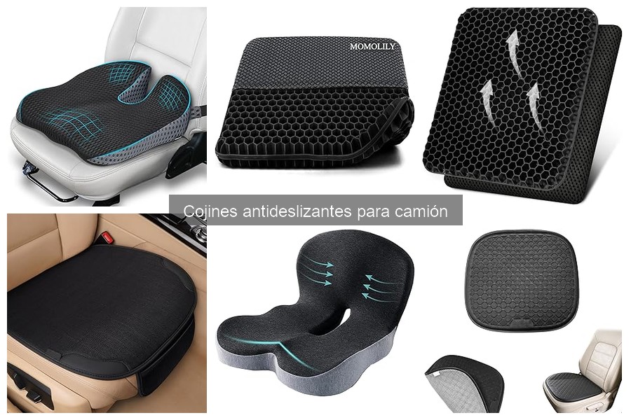 Mejores cojines antideslizantes para camiones según usuarios